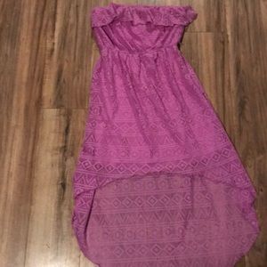 NWOT Maurices High-Lo Lace Dress